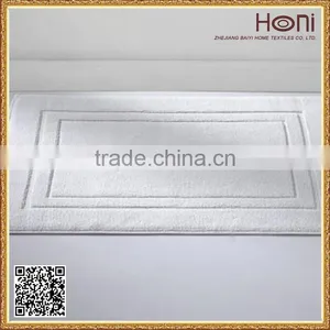 100% Cotton Plain Dyed Luxury Promotional Bath Mat thumbnail-1