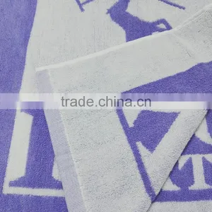 Custom Jacquard Logo 100 Cotton Bathroom Towel thumbnail-5