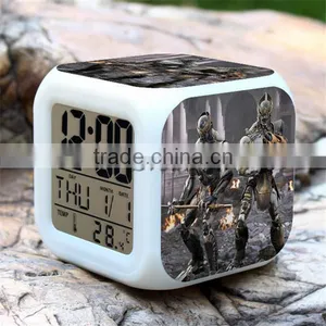 Wholesale LED Alarm Clocks Superhero Digital Clock Captain America Desk Clocks With Many Designs thumbnail-5