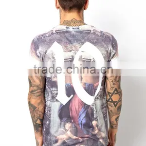 2016 China Manufacturer Wholesale High Quality Custom Printing T-Shirt thumbnail-2