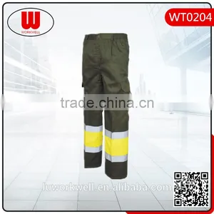 Military Yellow Security Protective Pants With Contrast thumbnail-1