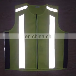 100%Polyester Promotional High Quality Reflective Biker Jackets thumbnail-3