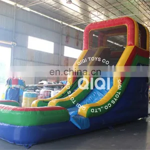 Outdoor Giant Inflatable Water Slide Inflatable Water Slide With Pool for Kids thumbnail-2