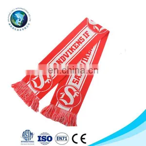 2016 Best Selling Custom Football Knitted Scarves thumbnail-2