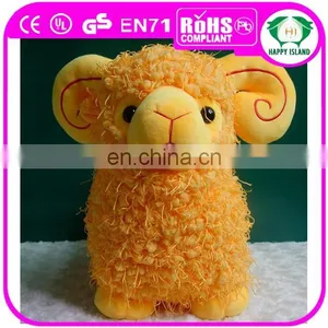 HI CE Gift of Super Soft Australia Stuffed Sheepskin Plush Sheep Toy thumbnail-3