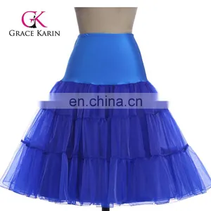 Grace Karin Royal Blue Tutu Petticoat Underskirt Crinoline Skirt For Wedding Vintage Dress CL008922-7 thumbnail-1
