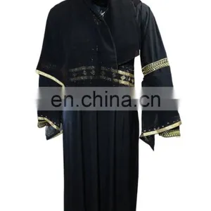 Designer Pakistani Burkha / High Quality Abaya 2017 / Latest Multi-Colour Embroidery Stone Work Burqa (dubai Abaya 2017) thumbnail-3