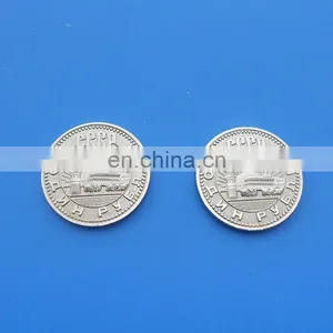 USSR CCCP Custom Souvenir Coins Plated Silver Coin thumbnail-1