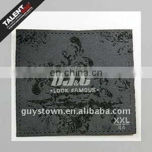 High Technology Metal Wire Woven Clothing Label thumbnail-3
