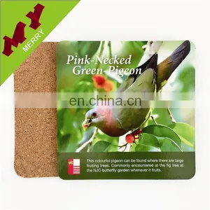 Custom Logos Cup Wood Coaster / Paper Cork Coaster thumbnail-6