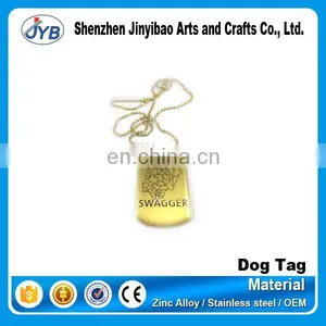 Made in China Custom Gold Metal Brand Tag Wholesale thumbnail-1