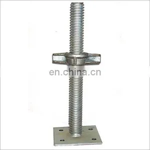High Quality Adjustable U Head Jack Base Scaffolding for Sale thumbnail-1
