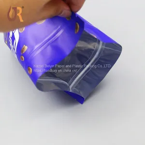 Standing Up Laminated Aluminum Foil Mylar Bag Pouch thumbnail-4