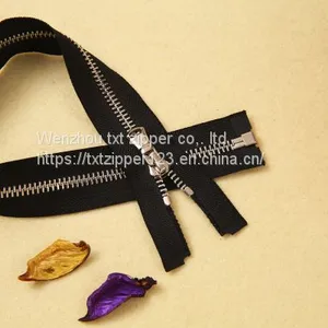 #3 #4 #5 #8 #10 Metal Brass Zipper With Y Teeth Open End thumbnail-4