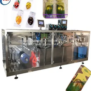 Plastic Bottle Spicy Jam Sauce Packing Machine,breathable Film Perfume Packing Machine,oral Liquid Plastic Bottle Filling Machine thumbnail-1