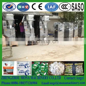 Bucket Chain Semi Automatic Vertical Potato Chips Packaging Machine/Pet Food Packing Machine/Chain Particle Packing Machine thumbnail-1