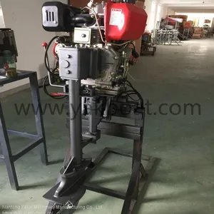 6HP 1-cylinder Air-cooled 4 Stroke Diesel Outboard Marine Engine thumbnail-2