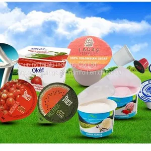 8011 PS Lacquered Aluminium Foil for Yogurt Lids thumbnail-1