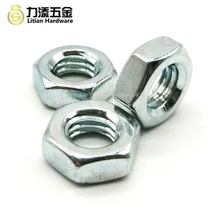 Wholesale Manufacture Standard Factory Price Hex Nut m4 m6 m8 thumbnail-5