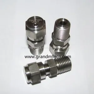 Stainless Steel 316 Drain Valve Plugs Withstand High Pressure 2700psi thumbnail-2