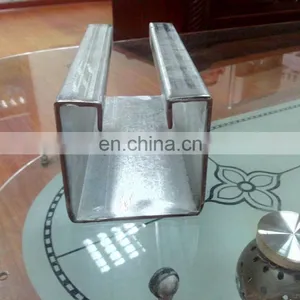 Stainless Steel 304/316 C Channel Profile/Angle Iron/Pre-galvanized C Channel thumbnail-5