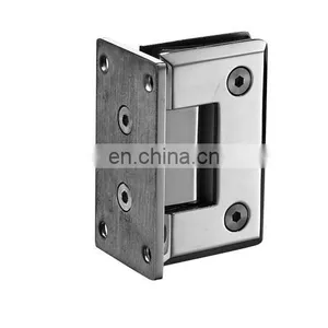 Stainless Steel 304 Glass to Wall 90 Degree Shower Glass Door Hinge thumbnail-3
