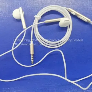 Factory Supply OEM/ODM Clear Calling Music 1.2m Cable Universal Mobile Phone Wired In-ear Earphone With Mic Headphone Headset thumbnail-1