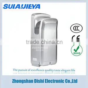 ABS Plastic Automatic Standing Air Hand Dryer Jet for Hotel Bathroom thumbnail-3