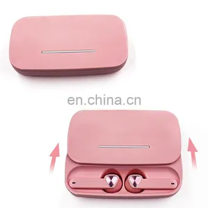 2021 Hot Sale Tws Earbuds B36 Earpieces No Latency Wireless Acoustic Headphone With Slide Charging Case thumbnail-1