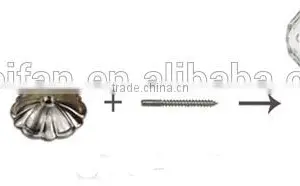 Curtain Tiebacks Metal Hook Wall Hook thumbnail-6