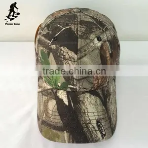 100% Polyester Camo Cap Digita Leaf Printing Hat thumbnail-2