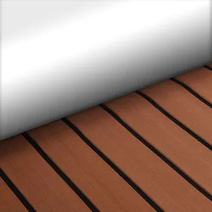 NEKEKE Dark Brown + Black Seam Line EVA Foam Sheet Ship Eva Cheap Outdoor Decking thumbnail-1