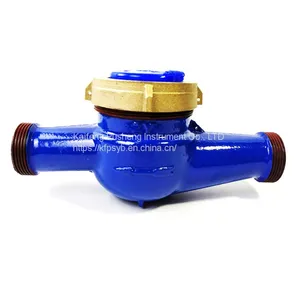 DN15 Drip Metering Blue Plate Multi-nozzle Water Meter Metering Accuracy thumbnail-1