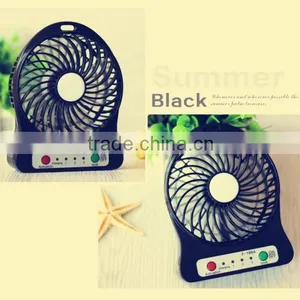Fashionable Mini USB Fan With More Function Newest USB Desk Fan 3.5 Inch thumbnail-1