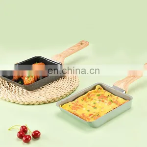 Japanese Hotel All Purpose Fried Omelette Big Coating Iron Egg Kitchen Sauce Cooking Pancake Non Stick Pan thumbnail-1