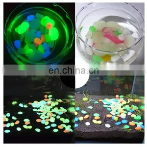 Glow In Dark Resin Stone Luminous Pebble For Fish Tank /Home Decor - Multicolor thumbnail-3