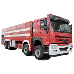 Brand New Sinotruk Howo 8x4 24ton 24000 Liters Fire Fighting Foam Truck thumbnail-1