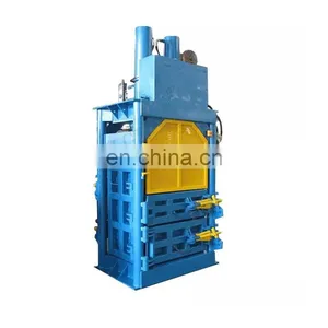 Automatic Cardboard Waste Paper Plastic Bottle Press Recycle Baler Machine for Sale thumbnail-4