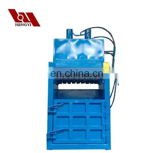 Automatic Scrap Carton Compress Cardboard Waste Paper Compress Baler Baling Press Packing Machine for Price thumbnail-1