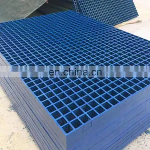 38*38*25 mm GRP FRP Mesh Grid Grating for Fiberglass Roofing Walkway thumbnail-2
