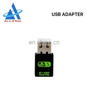 ALLINGE XYY374 Mini WIFI USB Adapter WD-4510AC USB WiFi Dongle 600Mbps Wireless Usb thumbnail-3