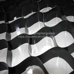HDPE Geocell Gravel Stabilizers Plastic Honeycomb Geocells for Retaining Wall Reinforcement Slope Protection Driveway Geocell thumbnail-1