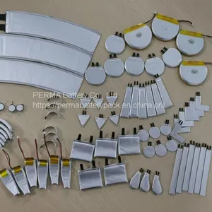 Round Water Drop Shaped Rechargeable Li-Polymer Batteries in Any Shapes and Sizes for Wireless Technology thumbnail-5