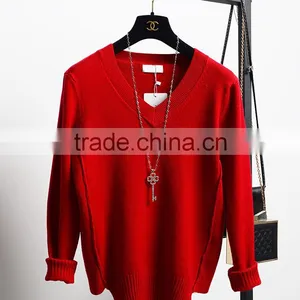New Design Korea Wool Knit Sweater for Fashion Girls thumbnail-6