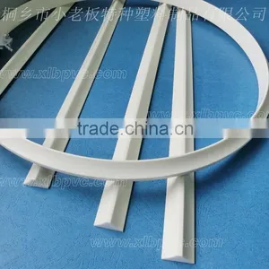 Pvc Foam Fillet/PVC Chamfer/PVC Plastic Chamfer Profile thumbnail-1
