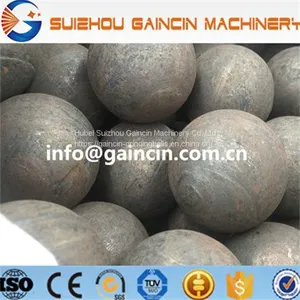 High Carbon Steel Grinding Media Balls, Grinding Media Forged Steel Balls, Alloyed Steel Forged Mill Balls thumbnail-1
