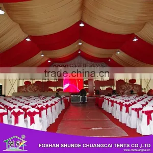 New Product Customized Luxury Party Marquee Aluminum Structures Exhibition Tent White Outdoor Party Wedding Tent For Event Quality Choice thumbnail-1