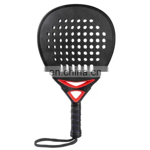 Rough Matte Surface 3K 12K 18K Carbon Padel Racket thumbnail-1