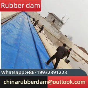 Small River Water Storage Landscape Inflatable Rubber Dam, River Blocking Dam, Embankment Inflatable Dam, Flood Control Dam, Inflatable Rubber Dam thumbnail-3