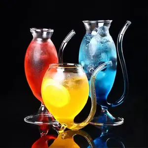 Creative Vampire Red Wine Glass,Port Wine Cocktail Sippers Glassware thumbnail-1